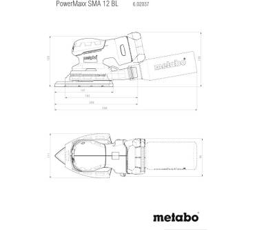 Produktbild Metabo PowerMaxx SMA 12 BL