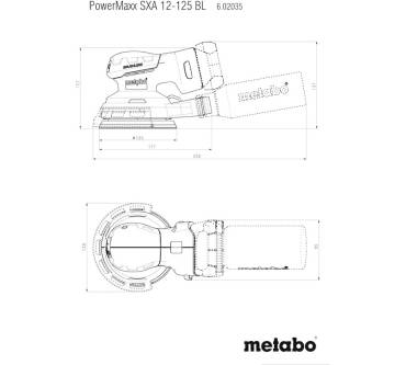 Produktbild Metabo PowerMaxx SXA 12-125 BL