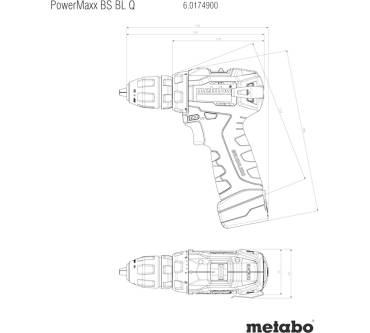 Produktbild Metabo PowerMaxx BS BL Q