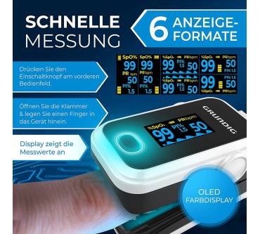 Produktbild Grundig Pulse Oximeter