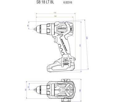 Produktbild Metabo SB 18 LT BL