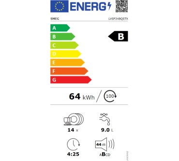 Produktbild Smeg LVSP34BQSTX