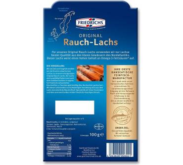 Produktbild Friedrichs Original Rauch-Lachs