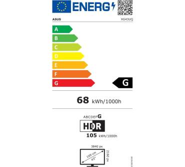 Produktbild Asus ROG Strix XG43UQ