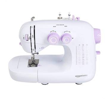 Produktbild AmazonBasics 42-Stich-Mini-Haushalts-Nähmaschine