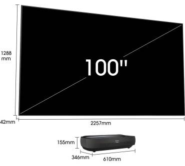 Produktbild Hisense 100L9G-B12