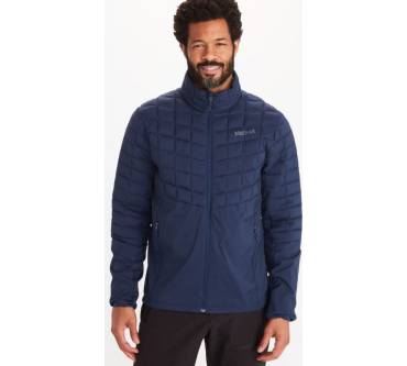 marmot men's featherless hybrid jacket black