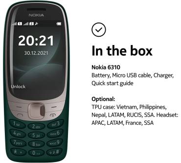 Produktbild Nokia 6310 (2021)