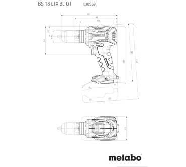 Produktbild Metabo BS 18 LTX BL Q I (602359840)