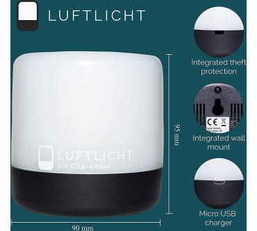 Produktbild LuftLicht CO2-Ampel