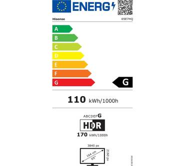 Produktbild Hisense 65E7HQ