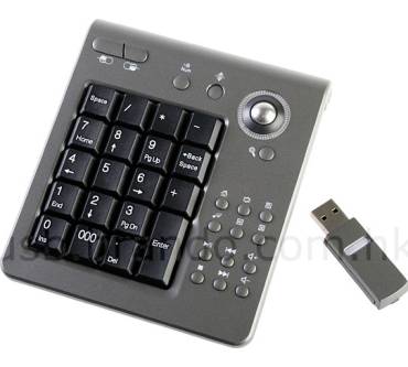 Produktbild Brando USB Wireless Keypad with Tracking Ball