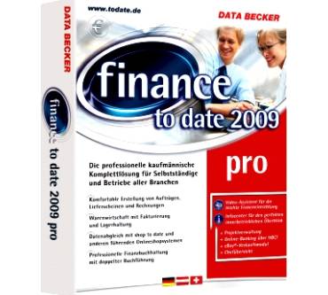 Produktbild Data Becker finance to date 2009 Pro