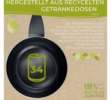 Berndes Bratpfanne b.green im Test: 1,6 gut | Nachhaltige Pfanne mit  robuster Beschichtung