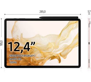 Produktbild Samsung Galaxy Tab S8+