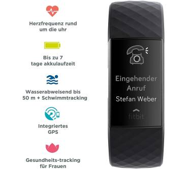 Produktbild Fitbit Charge 3