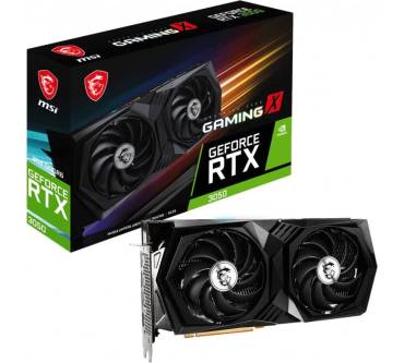 Produktbild MSI GeForce RTX 3050 Gaming X 8G