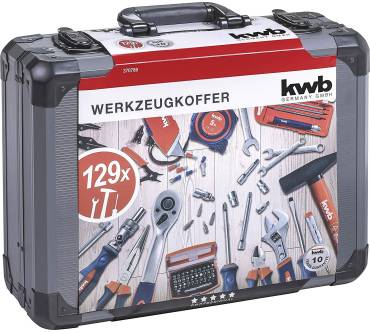 KWB Professional 129-tlg. 2,5 im Werkzeugkoffer (370780) Test: gut