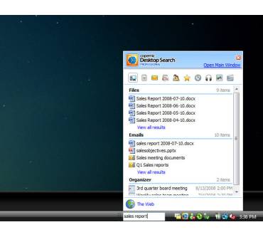 Produktbild Copernic Desktop Search Professional 3.1