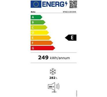 Produktbild Beko RFNE312E43WN