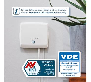 Produktbild HomeMatic IP Heizkörperthermostat Evo