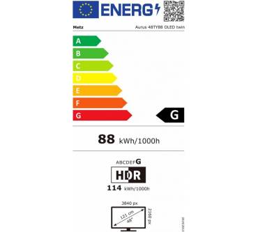 Produktbild Metz Aurus 48 TY88 OLED Twin