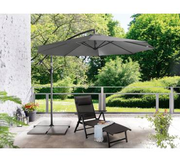 Lidl / Livarno Home Sonnenschutz Garten für und guter Sehr Terrasse Ampelschirm 