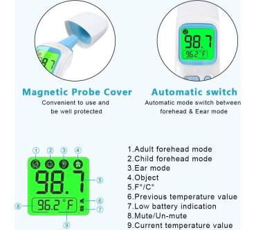 Produktbild Kalaok Infrarot-Thermometer IR300