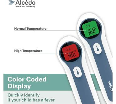 Produktbild Alcédo Stirn- und Ohrthermometer AE171