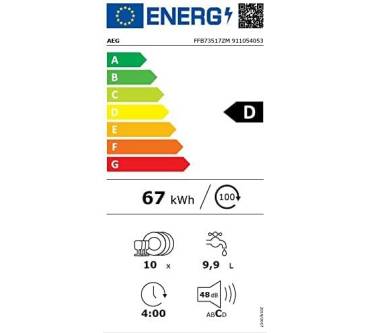 Produktbild AEG FFB73517ZM