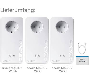 Produktbild Devolo Magic 2 WiFi 6 Mesh Multiroom Kit