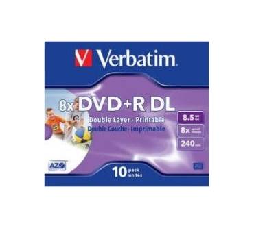 Produktbild Verbatim DVD+R Double Layer Printable 2,4x (8,5 GB)