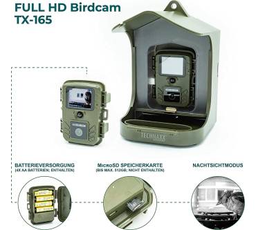 Produktbild Technaxx Full HD Birdcam TX-165