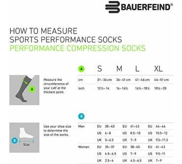 Produktbild Bauerfeind Outdoor Performance Compression Socks