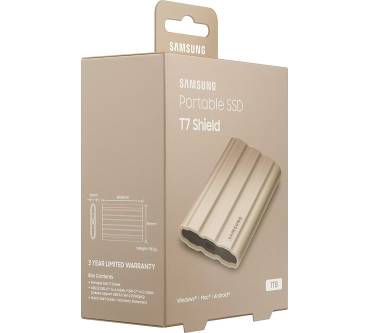 Produktbild Samsung Portable SSD T7 Shield