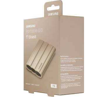 Produktbild Samsung Portable SSD T7 Shield