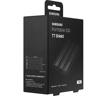 Produktbild Samsung Portable SSD T7 Shield