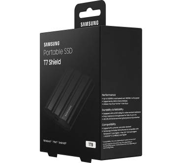 Produktbild Samsung Portable SSD T7 Shield