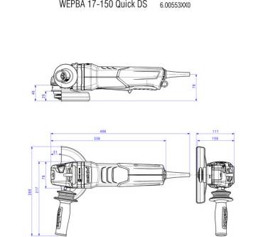 Produktbild Metabo WEPBA 19-150 Q DS M-Brush