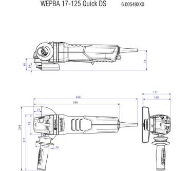 Produktbild Metabo WEPBA 19-125 Q DS M-Brush