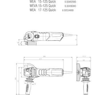 Produktbild Metabo WE 19-125 Q M-Brush