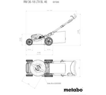 Produktbild Metabo RM 36-18 LTX BL 46