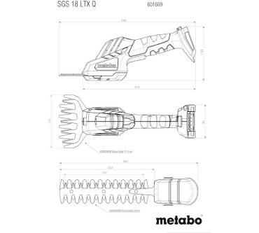 Produktbild Metabo SGS 18 LTX Q