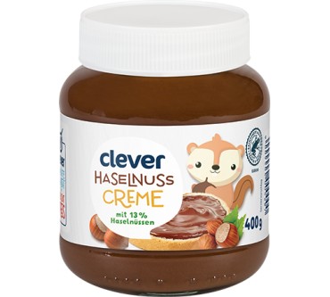 Produktbild Clever Haselnusscreme