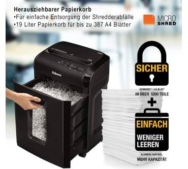 Produktbild Fellowes Powershred 10M Mikroschnitt