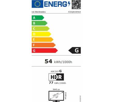 Produktbild LG 43UQ81009LB