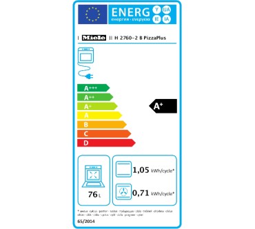 Produktbild Miele H 2760-2 B PizzaPlus