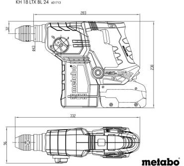 Produktbild Metabo KH 18 LTX BL 24