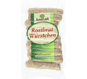 Produktbild Alnatura Rostbratwürstchen