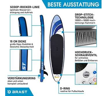 Produktbild Brast SUP Board aufblasbar GLIDER 320